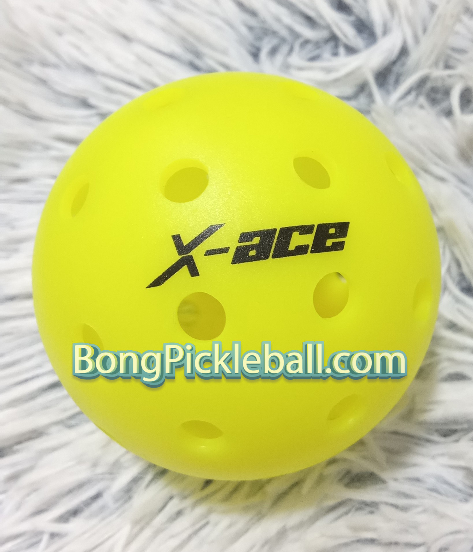 bóng pickleball x-ace 40 lỗ vàng bóng pickleball x-ace 40 lỗ vàng